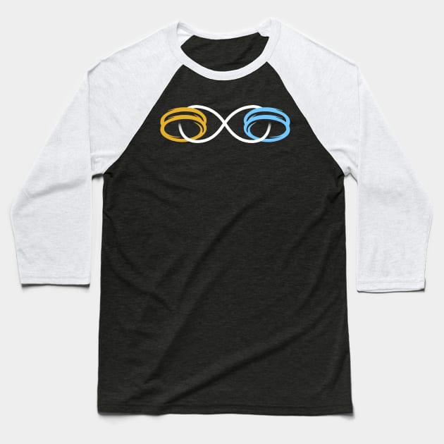 Portal to Infinity Baseball T-Shirt by alecxps